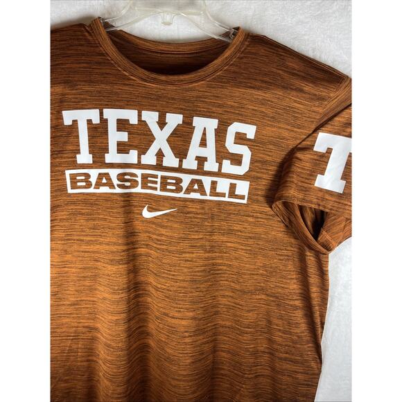 Texas Longhorns Nike Shirt Men's XXL Orange Short Sleeve Dri-Fit NCAA SEC 2XL - Picture 1 of 11